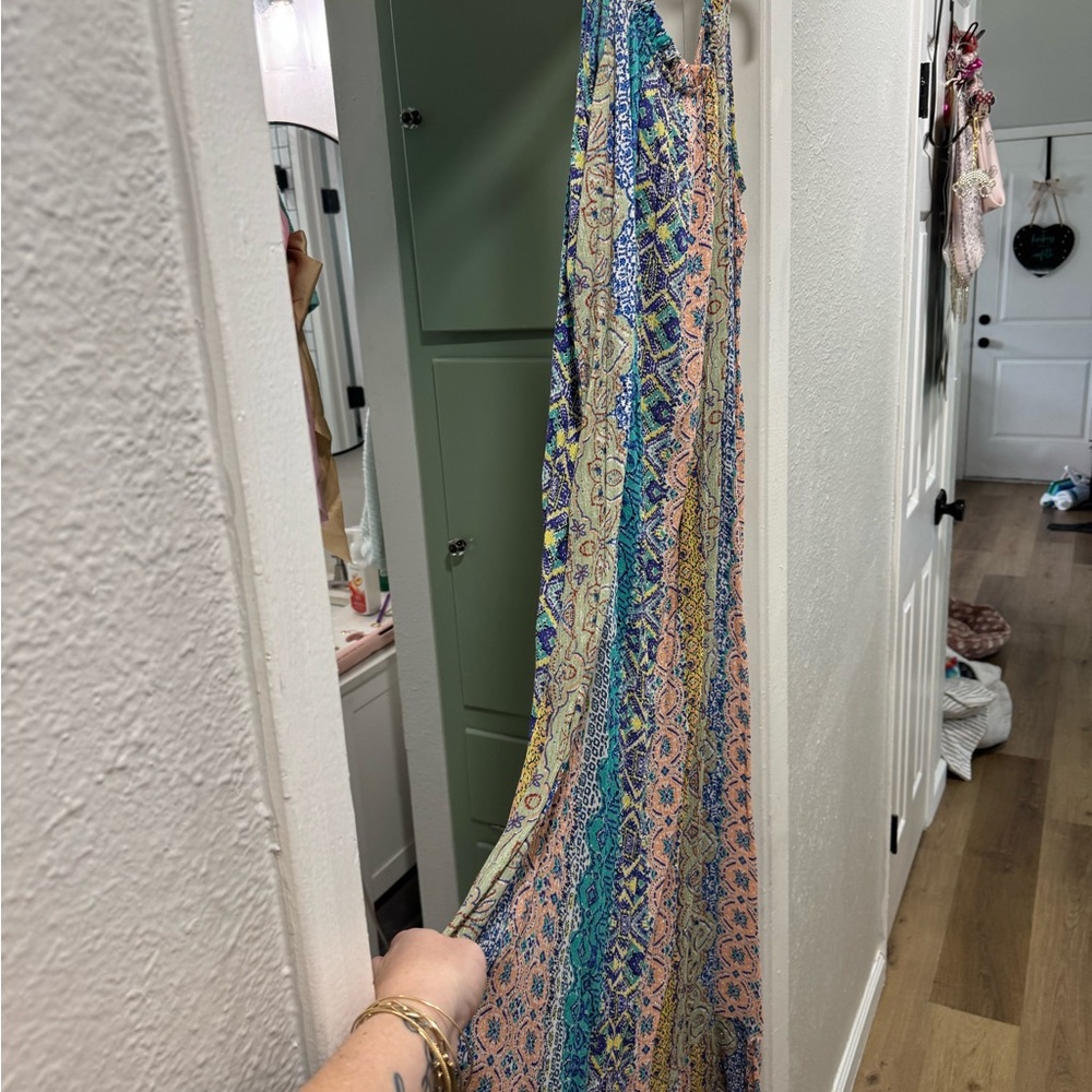 Lovestitch Multicolor Bohemian Maxi Dress - Picture 2 of 5